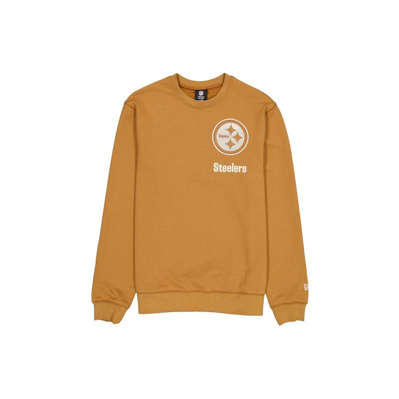 60571102 CREWNECK BRLOGOSELECT PITSTE BRN F