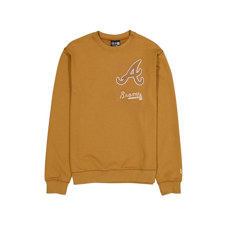 60571117 CREWNECK LOGOSELECTBR24 ATLBRA BRN F