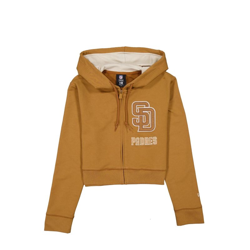 60571159 W HOODIE LOGOSELECTBR24 SADPAD BRN F