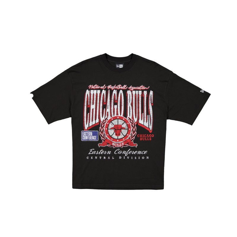 60571415 TSHIRT OVERSIZEDESSENTIALS CHIBUL BLK F