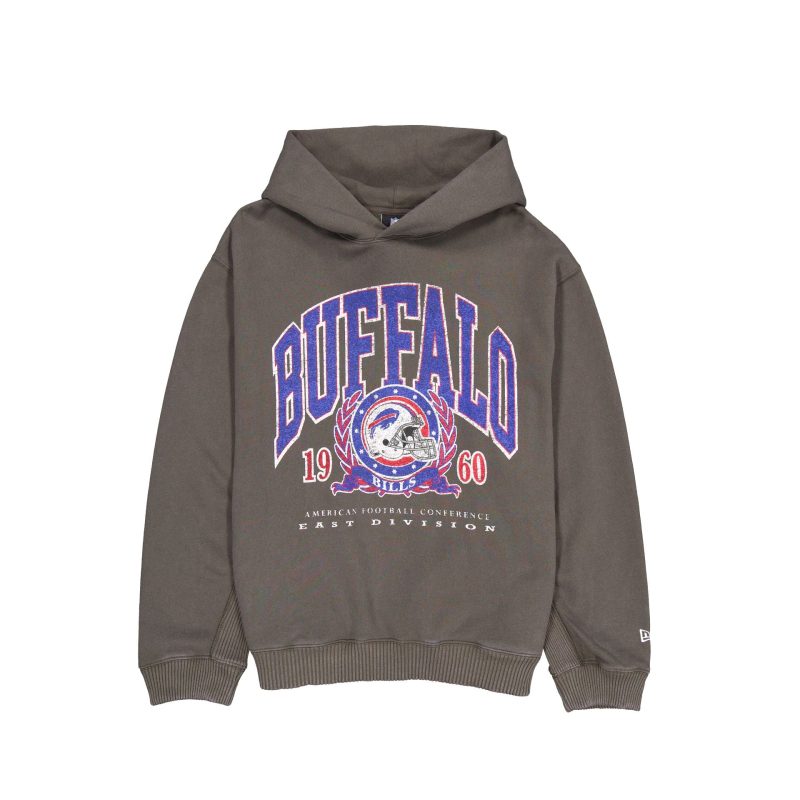 60571525 HOODIE OVERSIZEDESSENTIALS BUFBIL GRY F