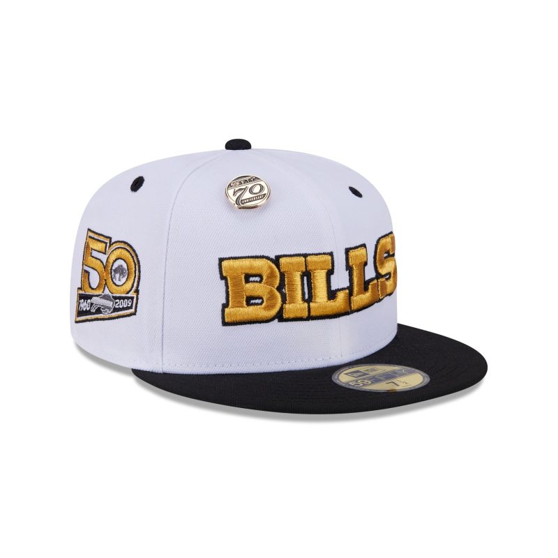 60571923 59FIFTY 5950DAY595021824 BUFBIL WHI 3QR