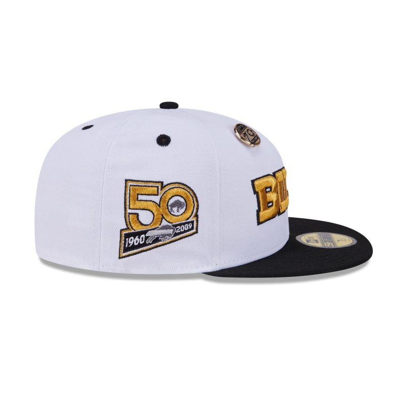 60571923 59FIFTY 5950DAY595021824 BUFBIL WHI RSIDE