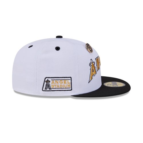 60571953 59FIFTY 5950DAY595021824 LOSANGCO WHI RSIDE