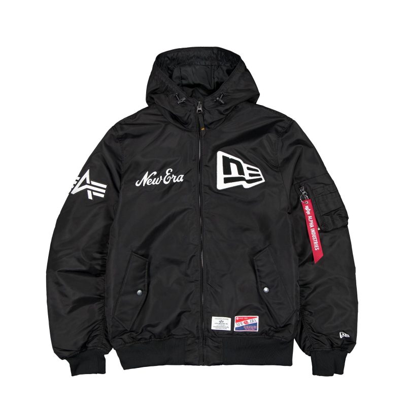 60572384 JACKET MLBXALPHA24 NEWERA BLACK F