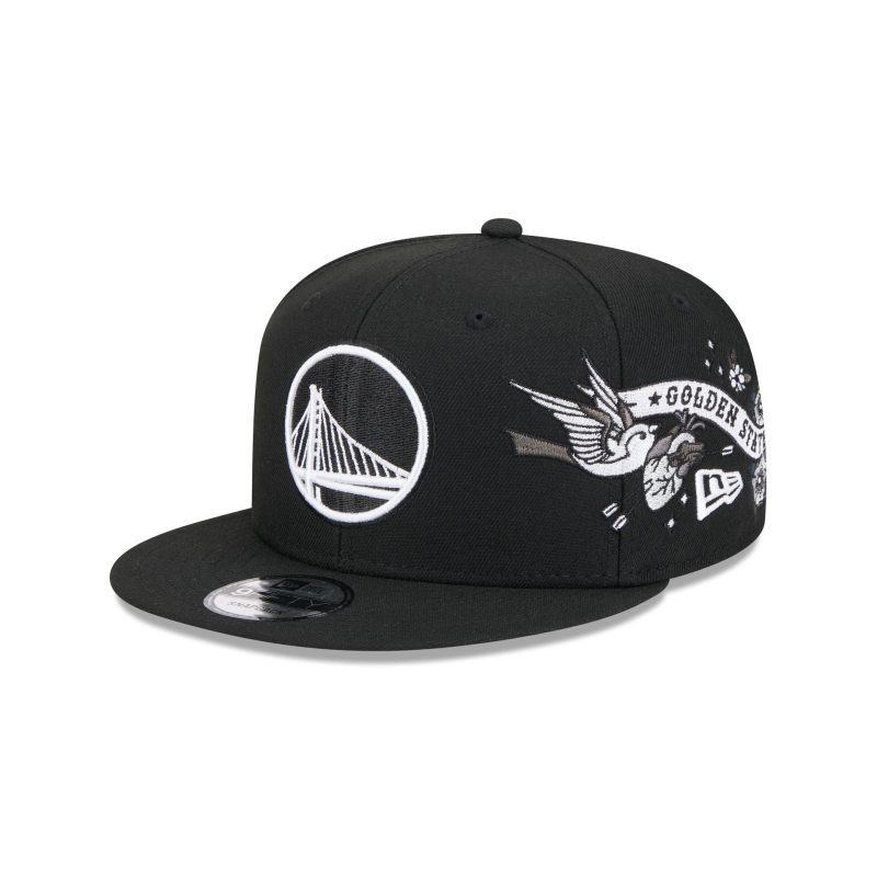 60573282 9FIFTY CITYART GOLWAR BLK 3QL