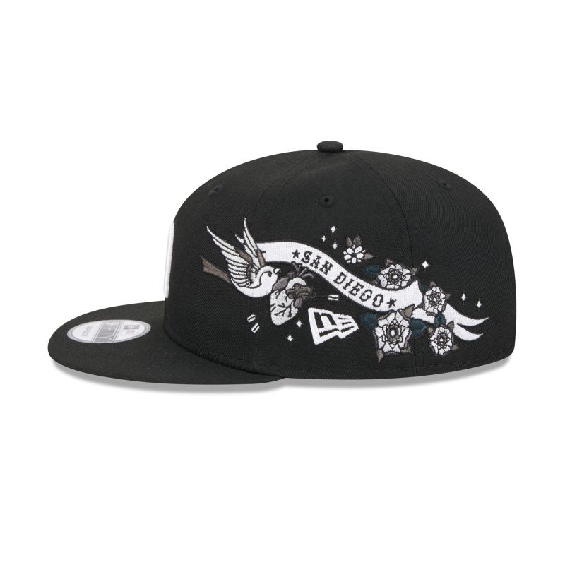 60573292 9FIFTY CITYART SADPAD BLK LSIDE