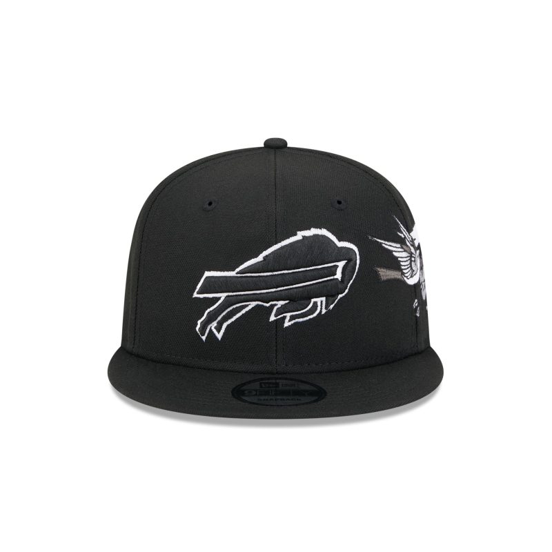 60573317 9FIFTY CITYART BUFBIL BLK F