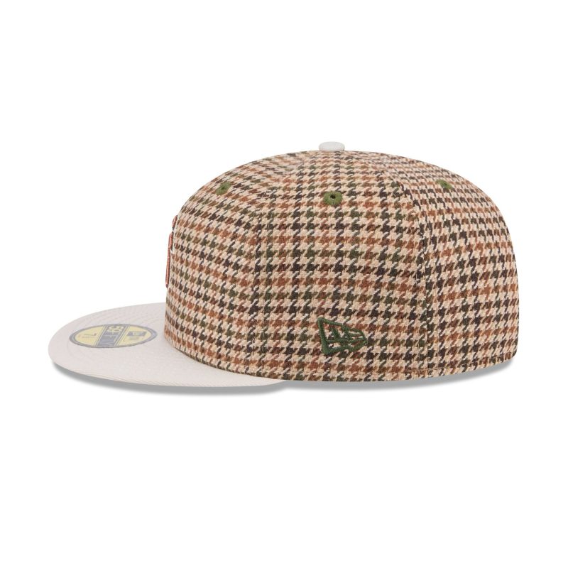 60573407 59FIFTY HOUNDSTOOTH SAFGIA XTN LSIDE