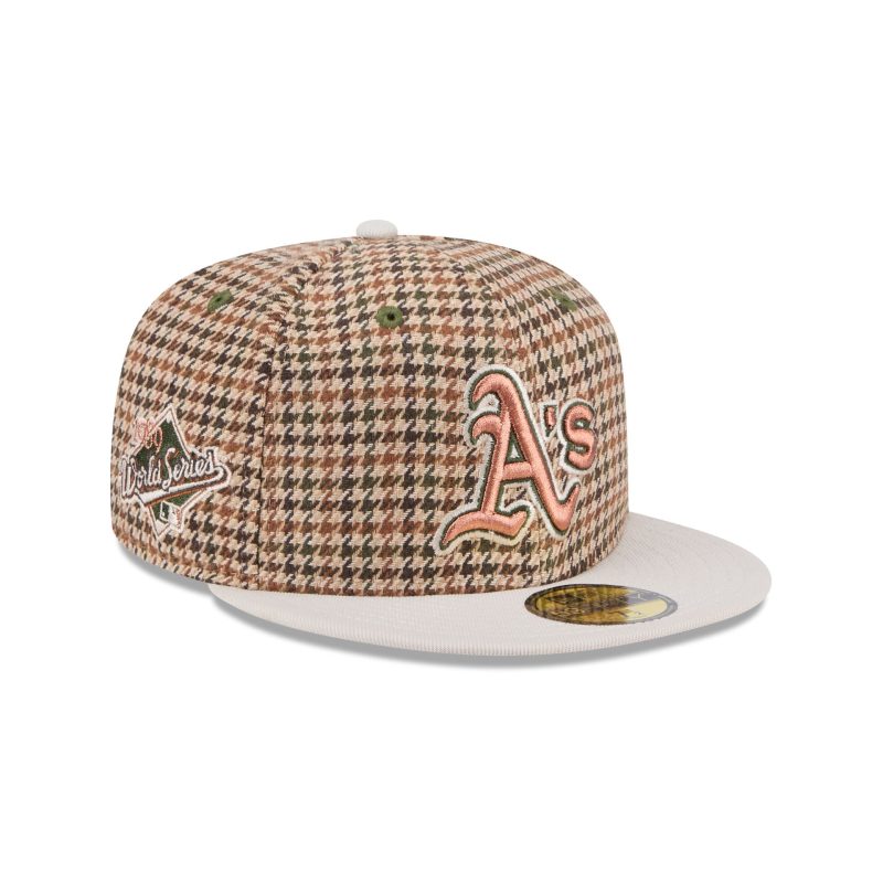 60573408 59FIFTY HOUNDSTOOTH OAKATH XTN 3QR