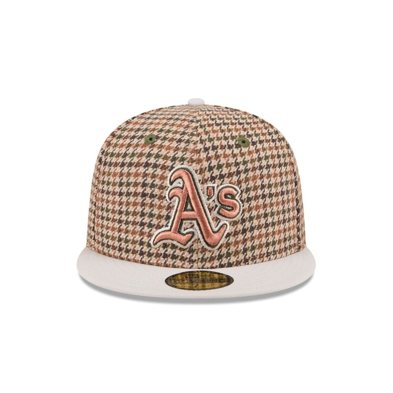 60573408 59FIFTY HOUNDSTOOTH OAKATH XTN F