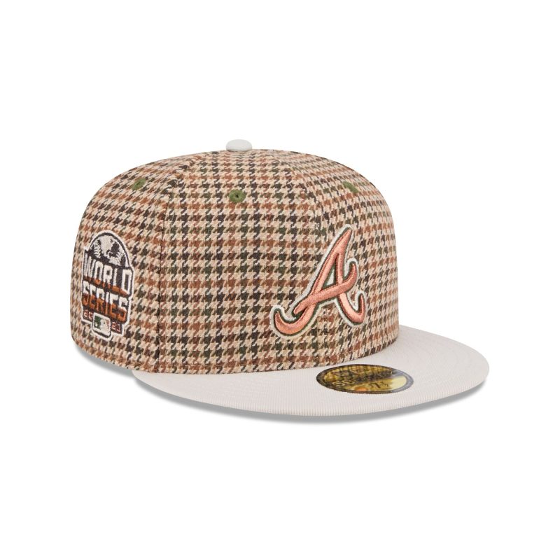 60573420 59FIFTY HOUNDSTOOTH ATLBRA XTN 3QR