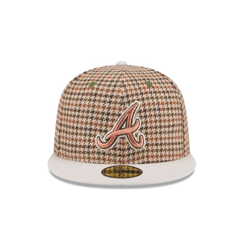 60573420 59FIFTY HOUNDSTOOTH ATLBRA XTN F