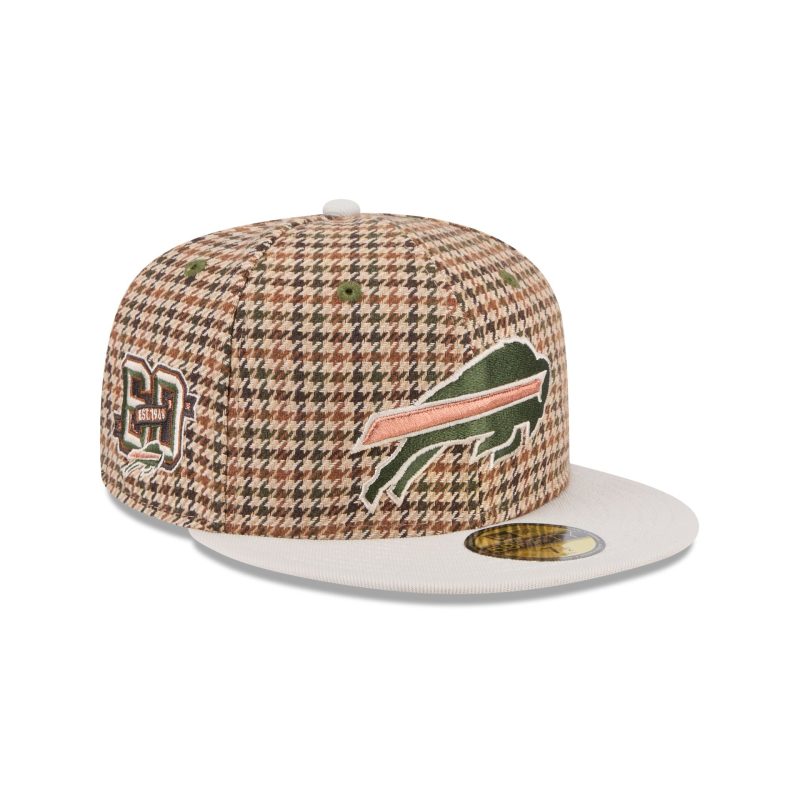 60573421 59FIFTY HOUNDSTOOTH BUFBIL XTN 3QR