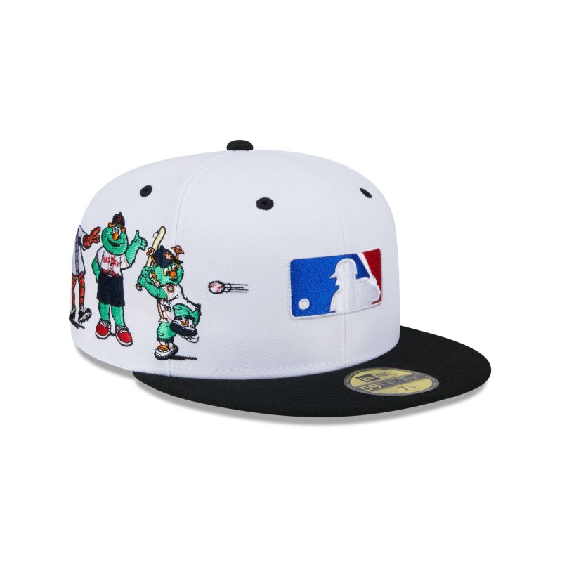 60573431 59FIFTY LEAGUEMASCOTS AMELEACO WHI 3QR