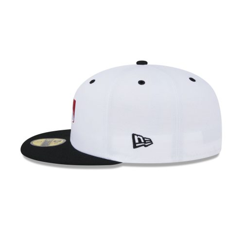 60573432 59FIFTY LEAGUEMASCOTS NATLEACO WHI LSIDE