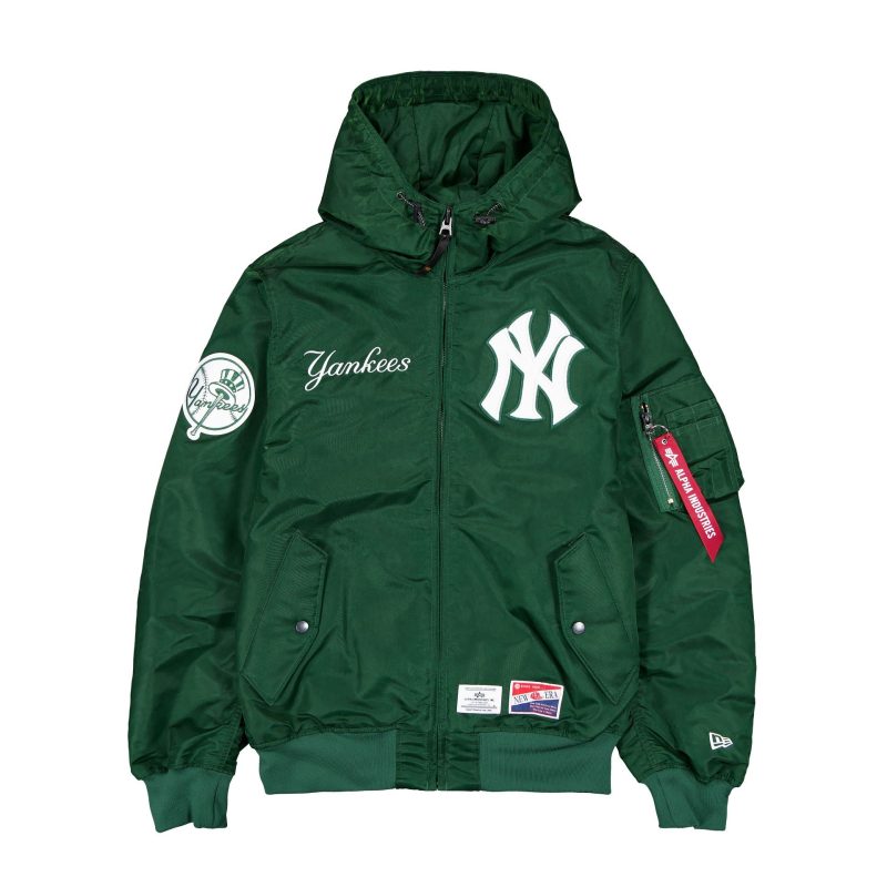 60576387 JACKET MLBXALPHA24 NEYYAN GREEN F