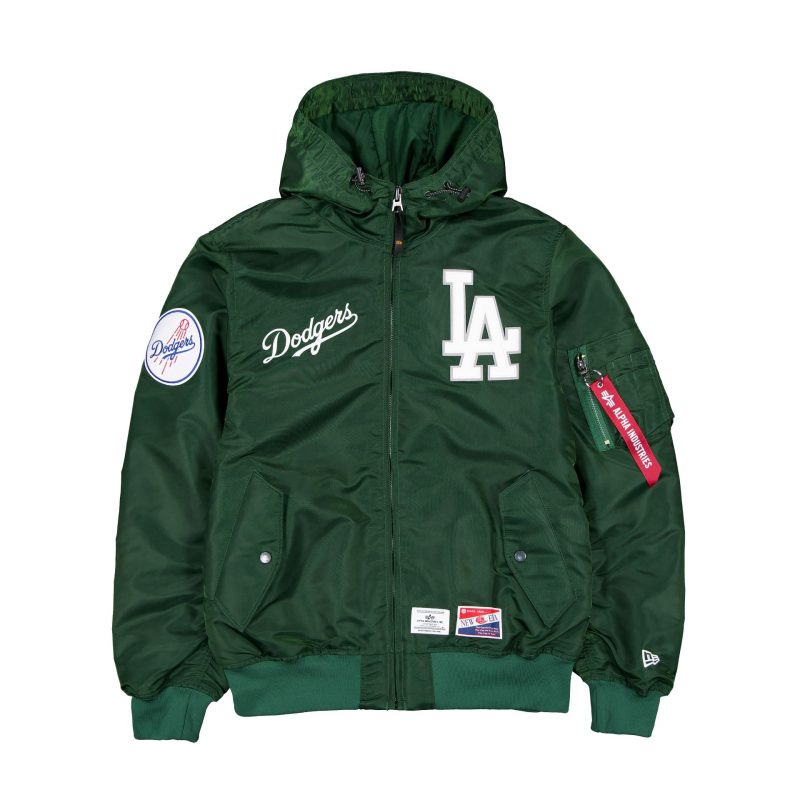 60576388 JACKET MLBXALPHA24 LOSDOD GREEN F