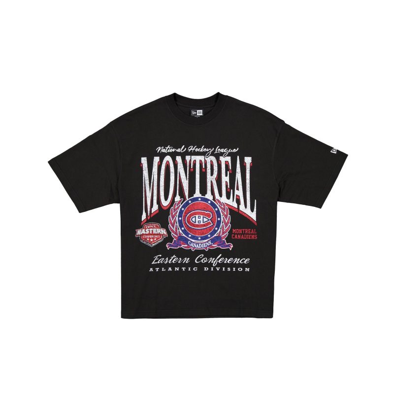 60576684 TSHIRT OVERSIZEDESSENTIALS MONCAN BLK F