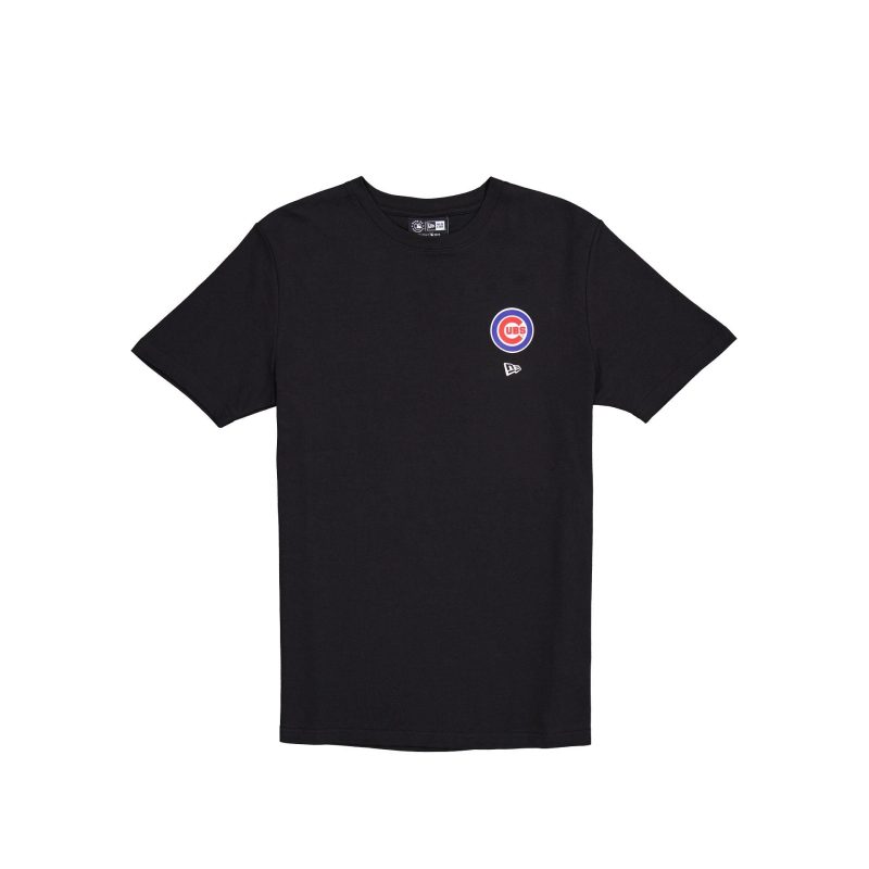 60576718 TSHIRT LOGOESSENTIALS CHICUB BLK F