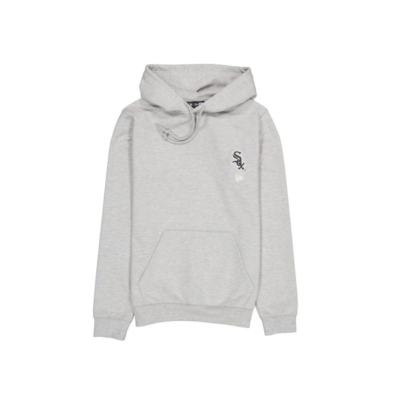 60576752 HOODIE LOGOESSENTIALS CHIWHI GRY F