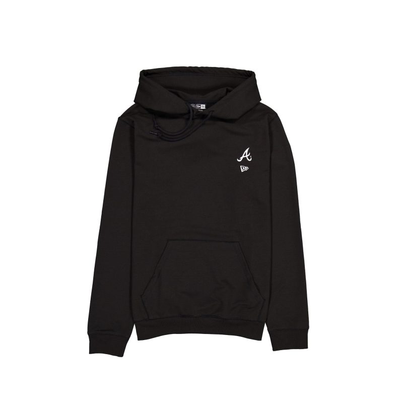 60576754 HOODIE LOGOESSENTIALS ATLBRA BLK F 1