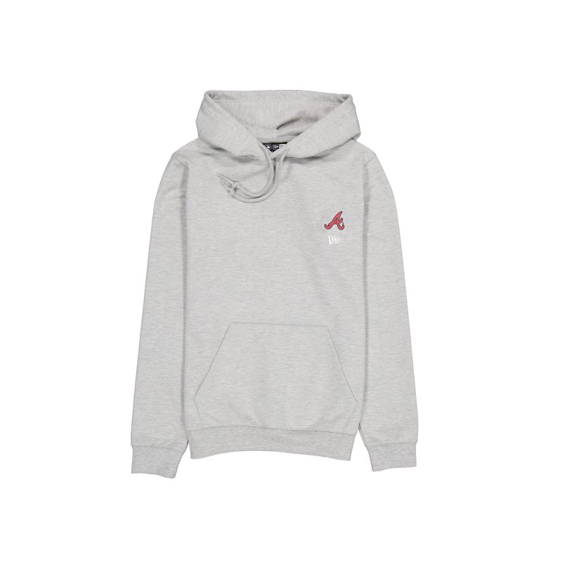 60576755 HOODIE LOGOESSENTIALS ATLBRA GRY F