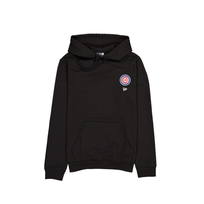 60576756 HOODIE LOGOESSENTIALS CHICUB BLK F