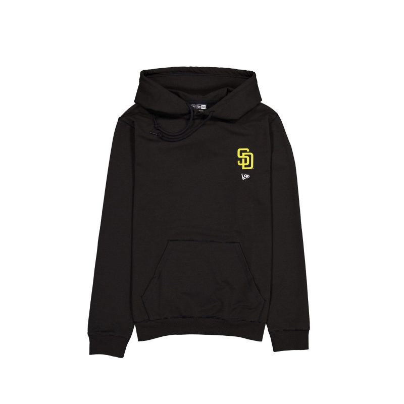 60576760 HOODIE LOGOESSENTIALS SADPAD BLK F