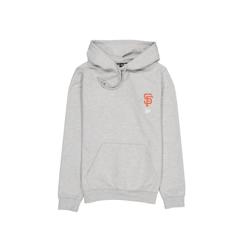 60576769 HOODIE LOGOESSENTIALS SAFGIA GRY F