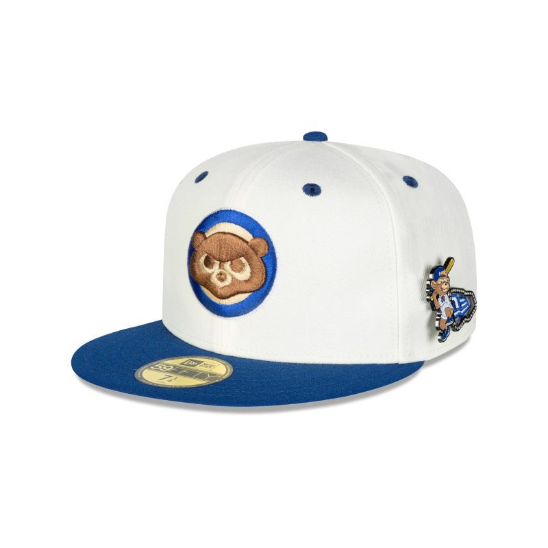 60579289 59FIFTY MASCOTPIN CHICUB WHT 3QL