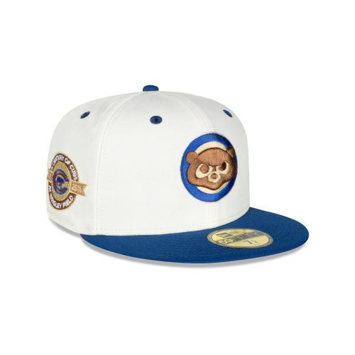 60579289 59FIFTY MASCOTPIN CHICUB WHT 3QR