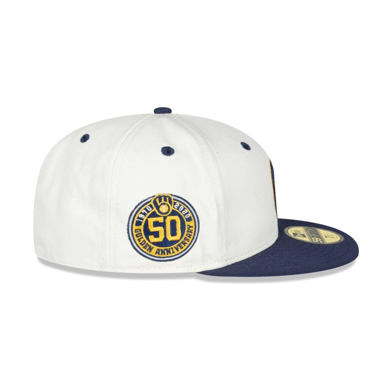 60579290 59FIFTY MASCOTPIN MILBRE WHT RSIDE