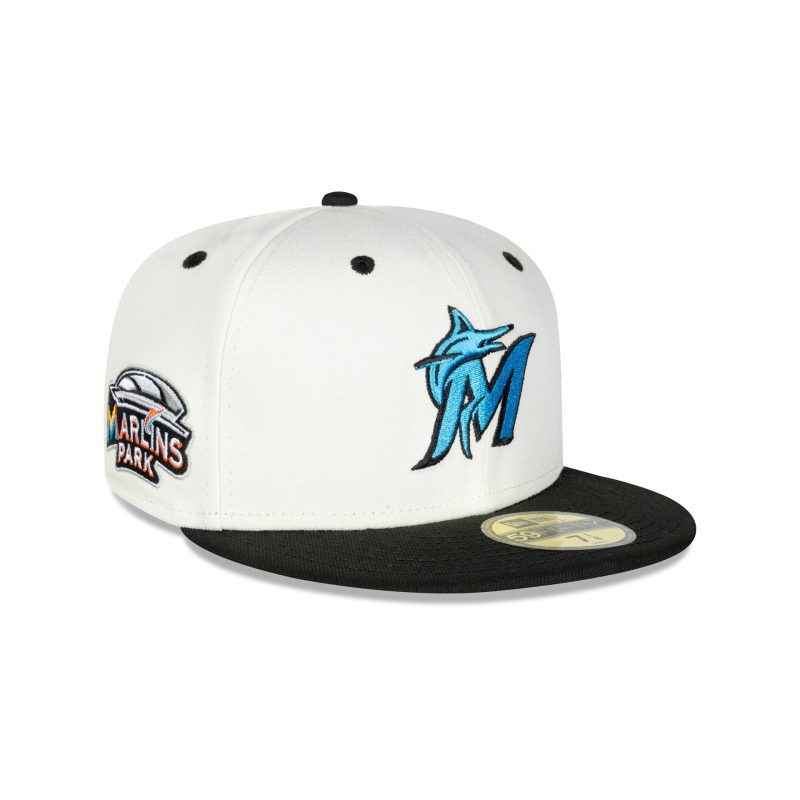 60579291 59FIFTY MASCOTPIN MIAMAR WHT 3QR