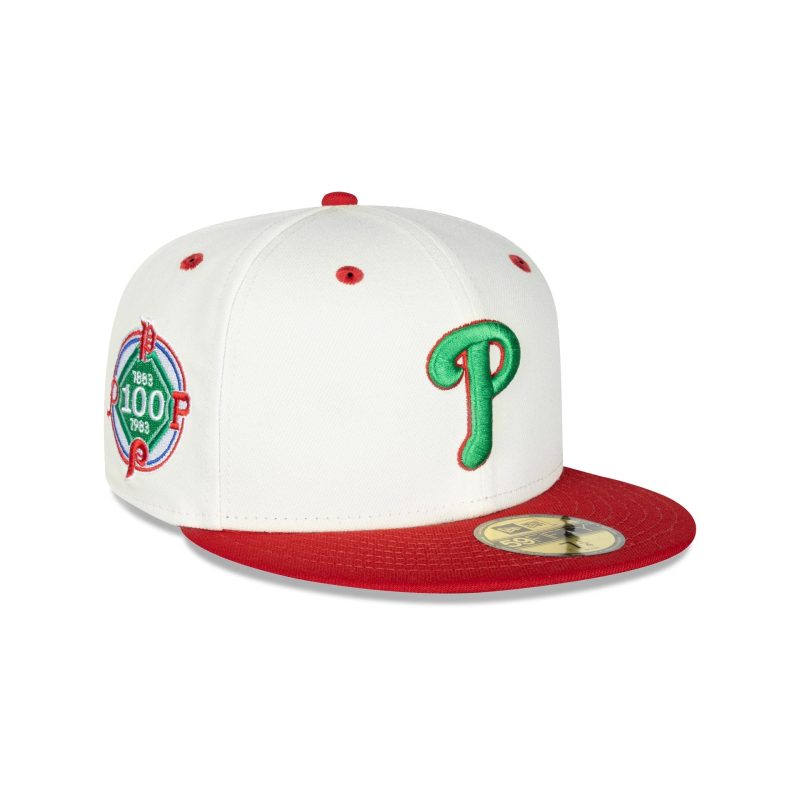 60579293 59FIFTY MASCOTPIN PHIPHI WHT 3QR