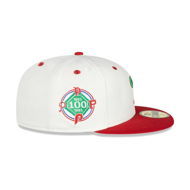 60579293 59FIFTY MASCOTPIN PHIPHI WHT RSIDE