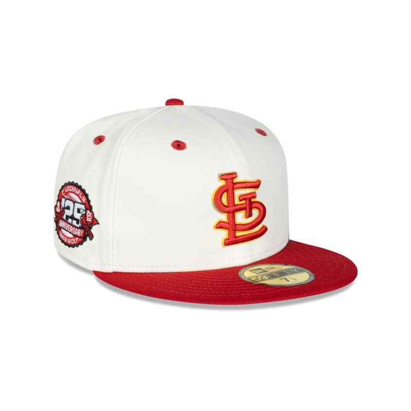 60579295 59FIFTY MASCOTPIN STLCAR WHT 3QR