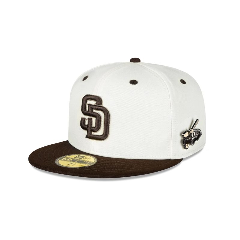 60579296 59FIFTY MASCOTPIN SADPAD WHT 3QL