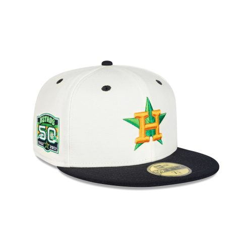 60579298 59FIFTY MASCOTPIN HOUAST WHT 3QR 1