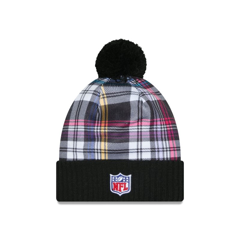 60583515 KNIT 20CUFF NFL24CCKNIT ATLFAL BLK R