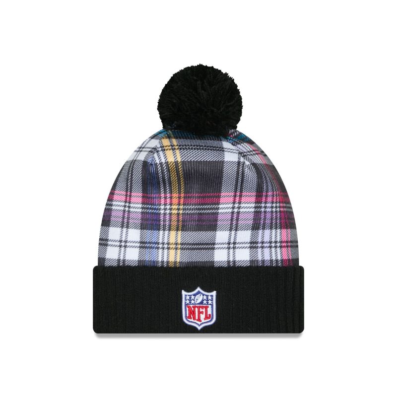 60583531 KNIT 20CUFF NFL24CCKNIT NEYJET BLK R