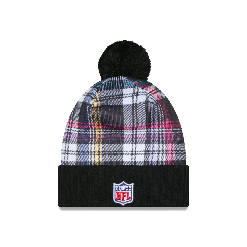 60583549 KNIT 20CUFF NFL24CCKNIT PITSTE BLK R