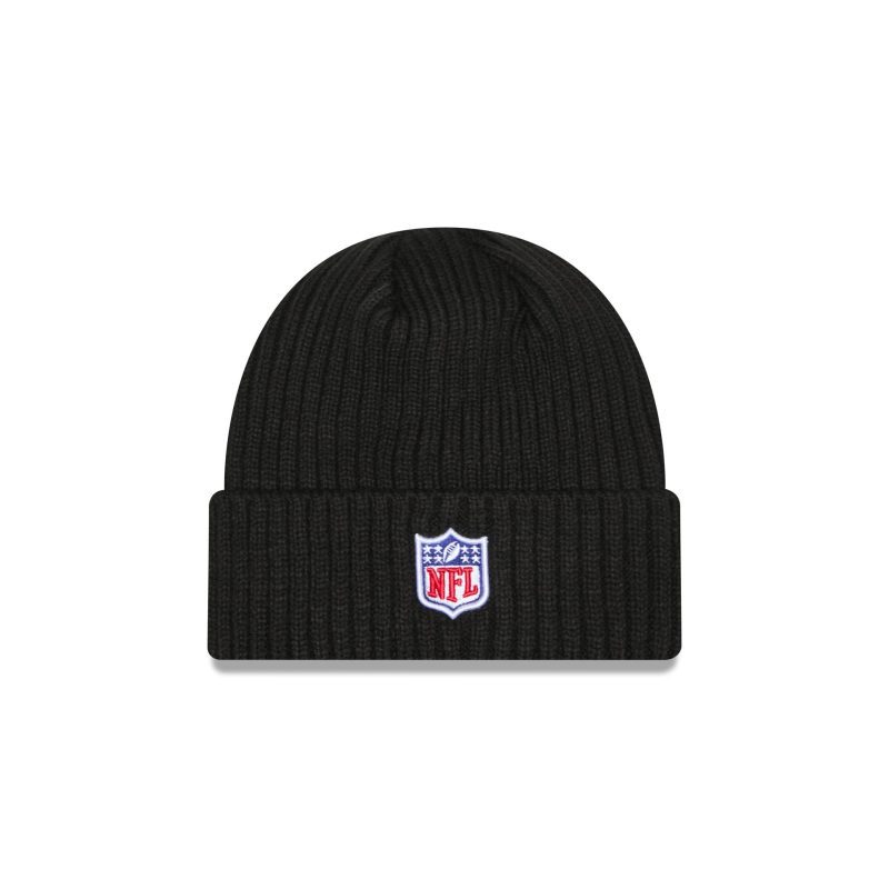 60583577 KNIT 20CUFF NFL24CCTECHKNT NEYJET BLK R