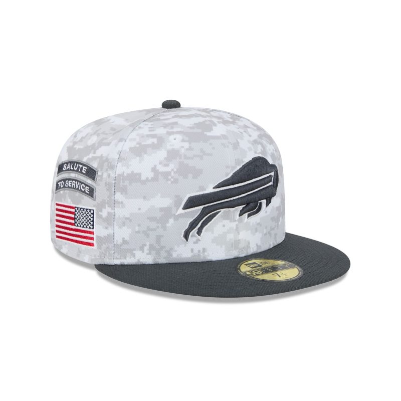 60584048 59FIFTY NFL24STS5950 BUFBIL STC 3QR