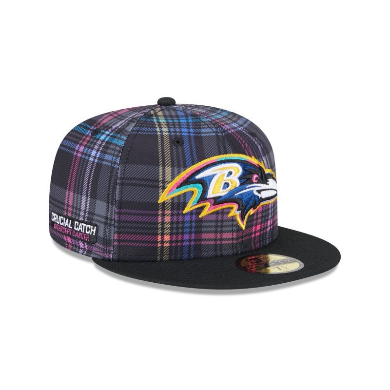 60584074 59FIFTY NFL24CC5950 BALRAV BLK 3QR