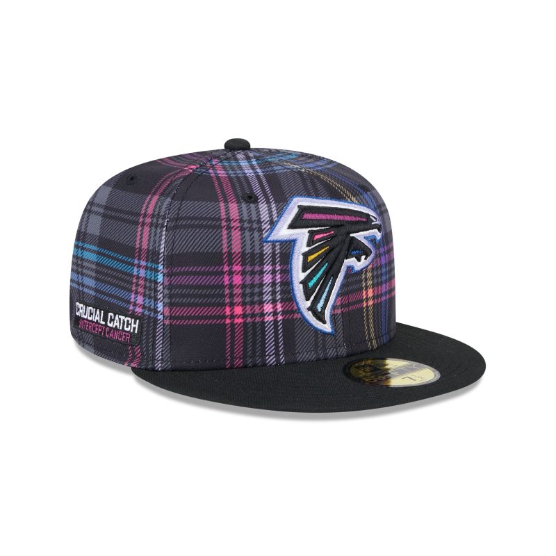 60584075 59FIFTY NFL24CC5950 ATLFAL BLK 3QR