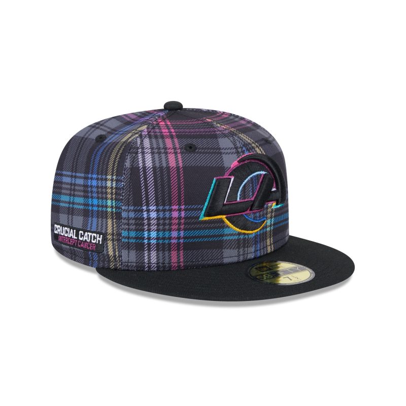 60584076 59FIFTY NFL24CC5950 LOSRAM BLK 3QR