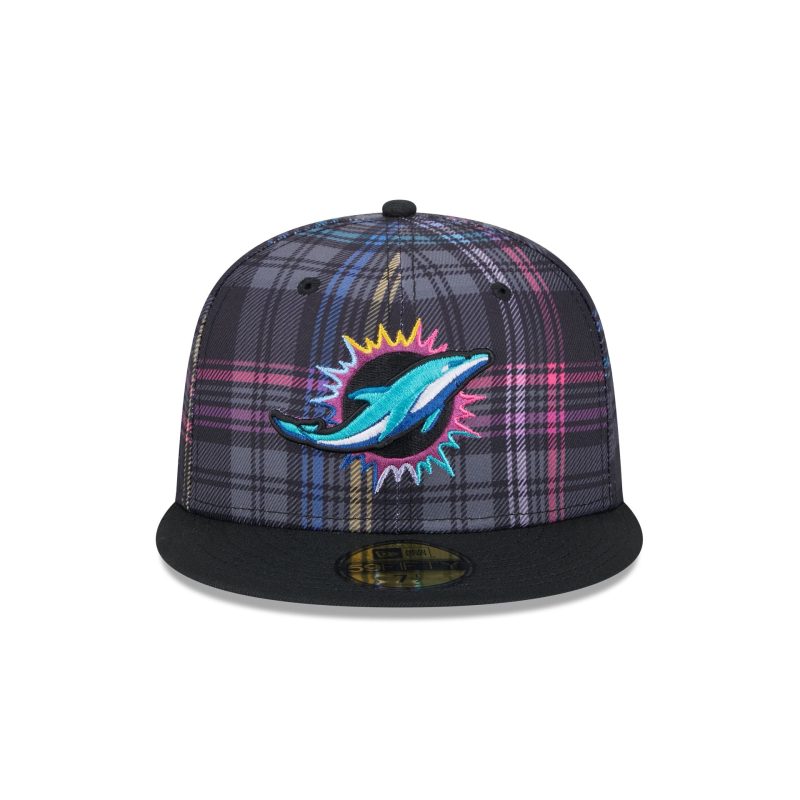 60584088 59FIFTY NFL24CC5950 MIADOL BLK F