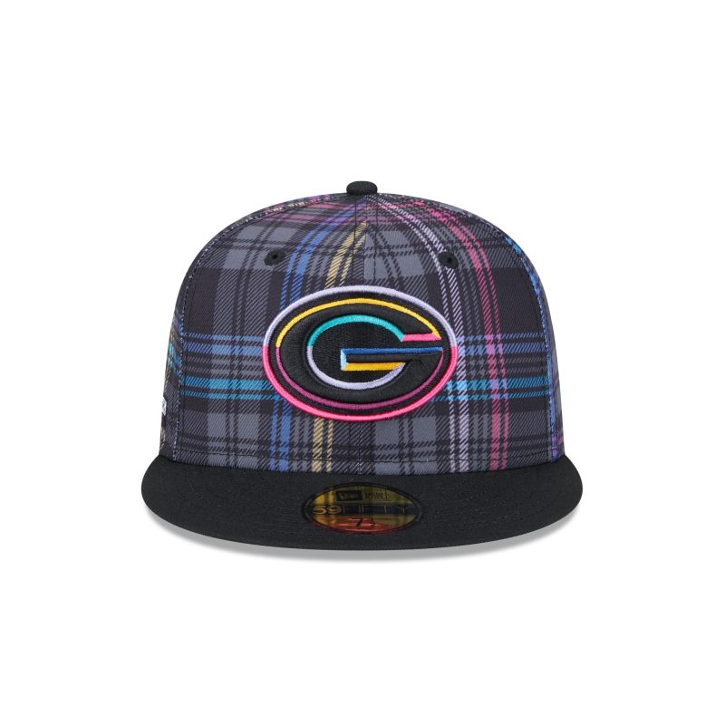 60584095 59FIFTY NFL24CC5950 GREPAC BLK F