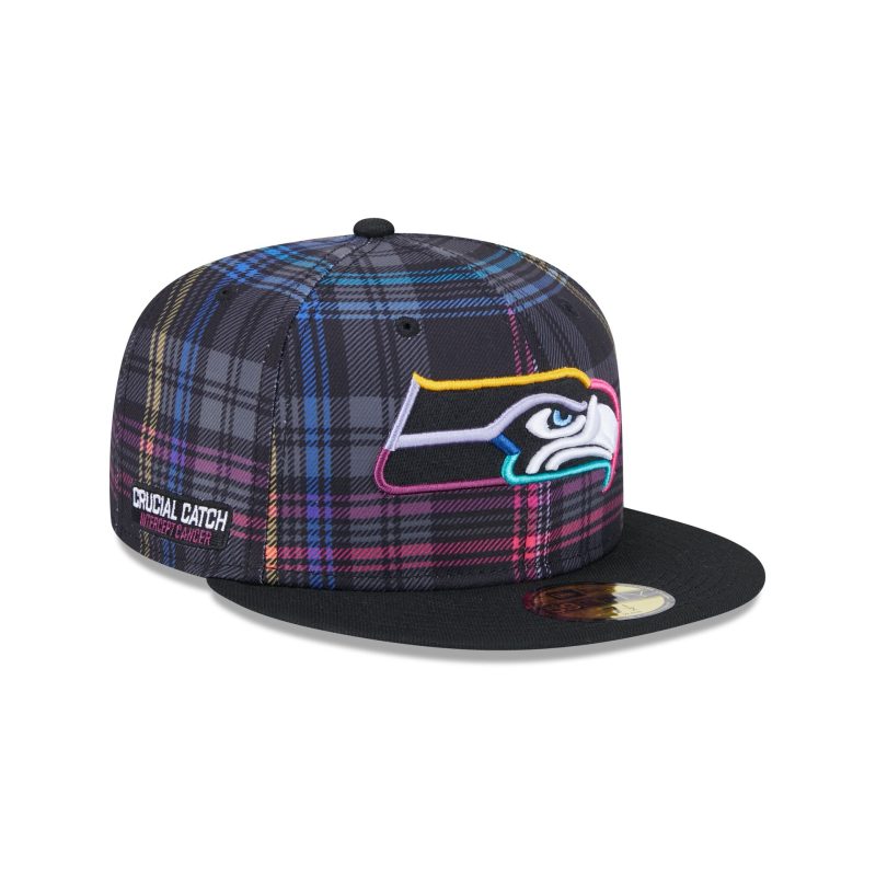 60584099 59FIFTY NFL24CC5950 SEASEA BLK 3QR